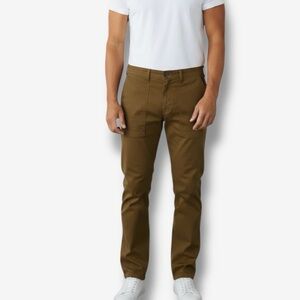 Topo Designs | Dark Khaki Outdoor Pants 30X30 Hiking Camping Active Slim Fit